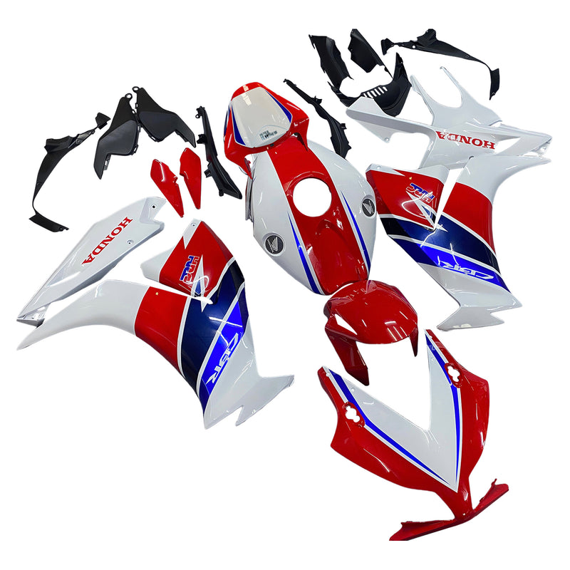 Carenados 2012-2016 Honda CBR1000RR HRC Blanco Rojo Azul Genérico