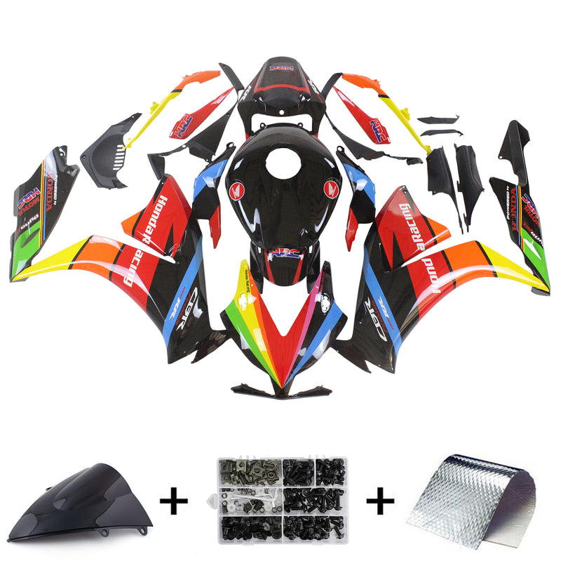 Amotopart Honda CBR1000RR 2012-2016 kåpa Set Body Plast ABS