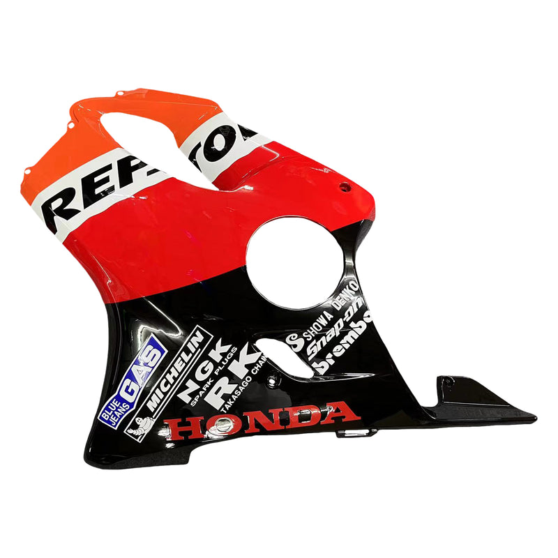 Fairings 2001-2003 Honda CBR 600 F4i Svart Repsol Racing Generic