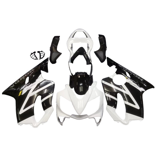 Fairings 2001-2003 Honda CBR600 F4i Black & White F4i Racing Generic