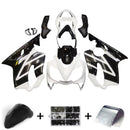 Carenagens 2001-2003 Honda CBR600 F4i Preto e Branco F4i Racing Genérico