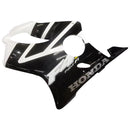Carenagens 2001-2003 Honda CBR600 F4i Preto e Branco F4i Racing Genérico