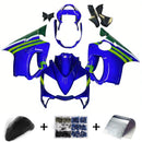 Verkleidungen 2001-2003 Honda CBR 600 F4i Blau &amp; Grün Movistar Generic