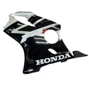 Carenagens 2001-2003 Honda CBR 600 F4i Prata e Preto F4i Racing Genérico