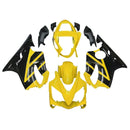 Carenados 2001-2003 Honda CBR 600 F4i Amarillo &amp; F4i Racing genérico negro