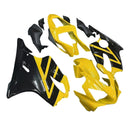Carenados 2001-2003 Honda CBR 600 F4i Amarillo &amp; F4i Racing genérico negro
