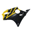 Carenados 2001-2003 Honda CBR 600 F4i Amarillo &amp; F4i Racing genérico negro