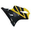 Carenados 2001-2003 Honda CBR 600 F4i Amarillo &amp; F4i Racing genérico negro