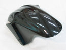 Carenados negros para Honda CBR 600 F4i 2004-2007 &amp; Carreras de llamas verdes genéricas