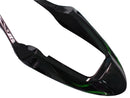 Carenados negros para Honda CBR 600 F4i 2004-2007 &amp; Carreras de llamas verdes genéricas