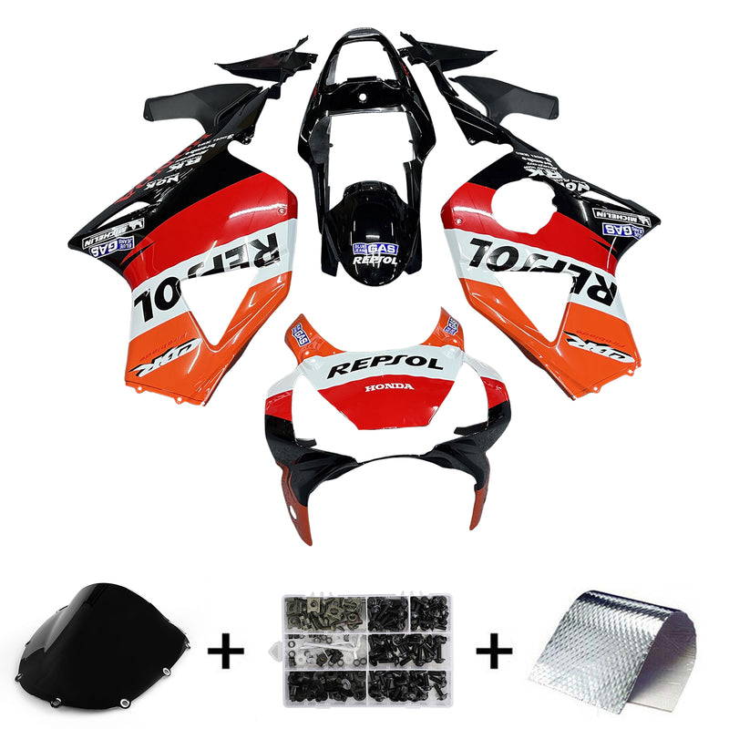 Kotelot 2002-2003 Honda CBR 954 RR Musta Repsol Honda Racing Generic