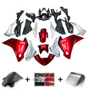 Fairings 2011-2015 Honda CBR250R Rød Sølv CBR Racing Generisk