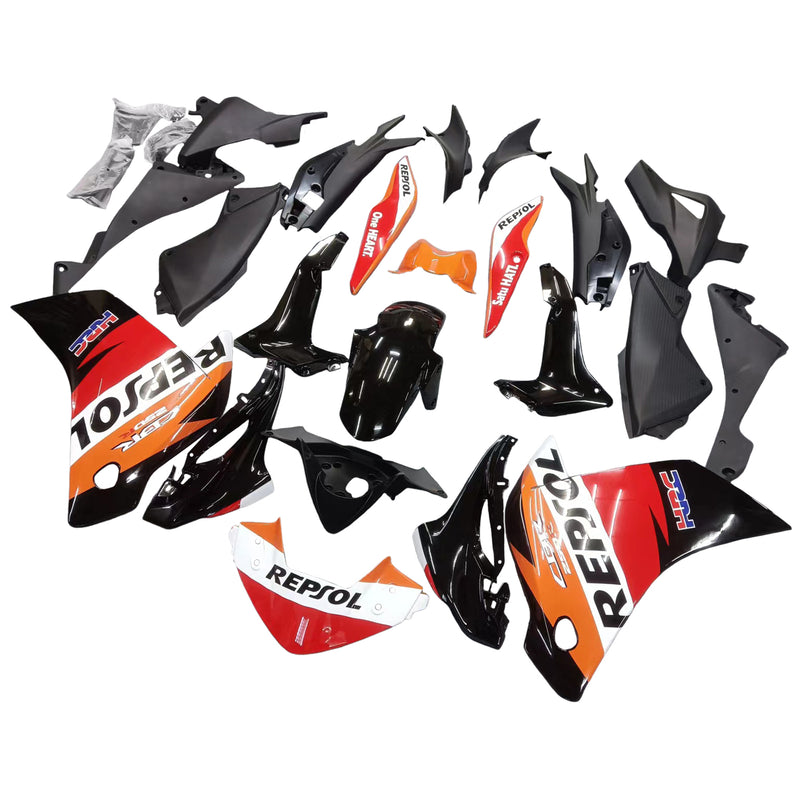 För CBR250R (2011-2015) Kroppspanel ABS formsprutning plastsats 5 färger Generic