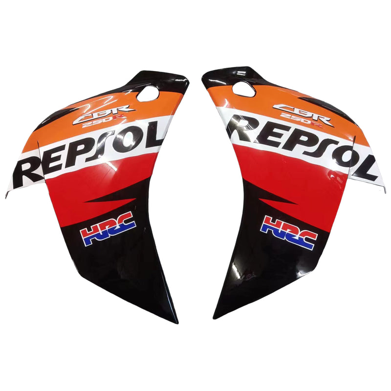 För CBR250R (2011-2015) Kroppspanel ABS formsprutning plastsats 5 färger Generic