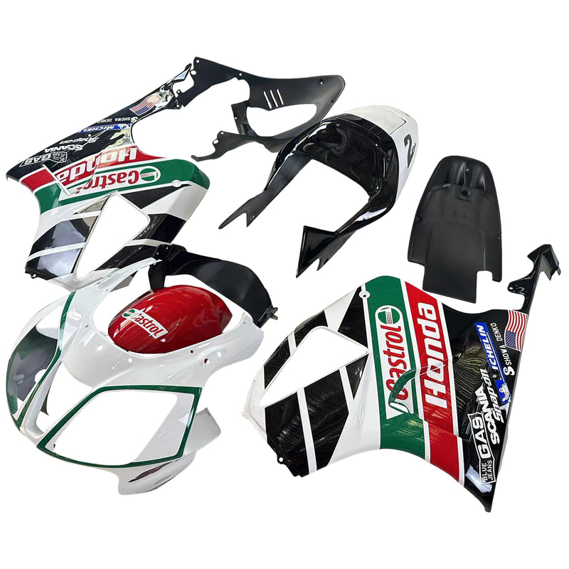 Kit de proteção de injeção Honda VTR1000 RC51 2000-2006 carroçaria plástico abs