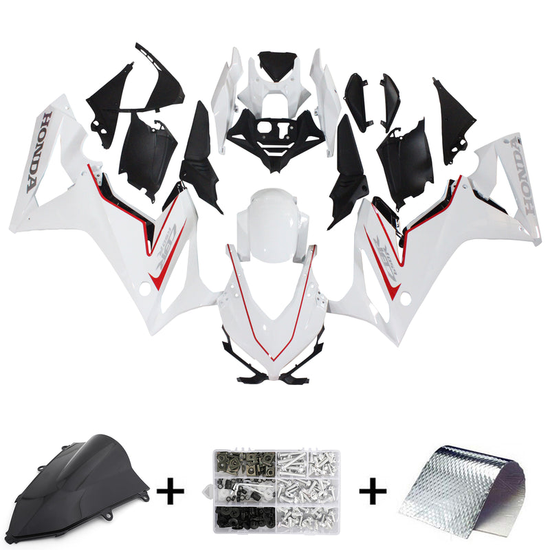 Conjunto de carenagem Honda CBR650R 2019-2020 corpo plástico ABS