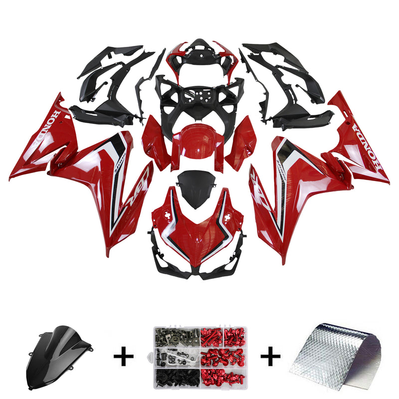 Amotopart Honda CBR500R 2022-2023 Juego de Carenado Cuerpo Plástico ABS