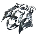 Fairing Injection Plastic Kit Mat Sort med skruesæt Passer til Kawasaki Zx6R 13-18 Generisk
