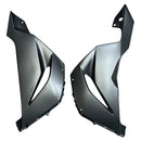 Fairing Injection Plastic Kit Mat Sort med skruesæt Passer til Kawasaki Zx6R 13-18 Generisk