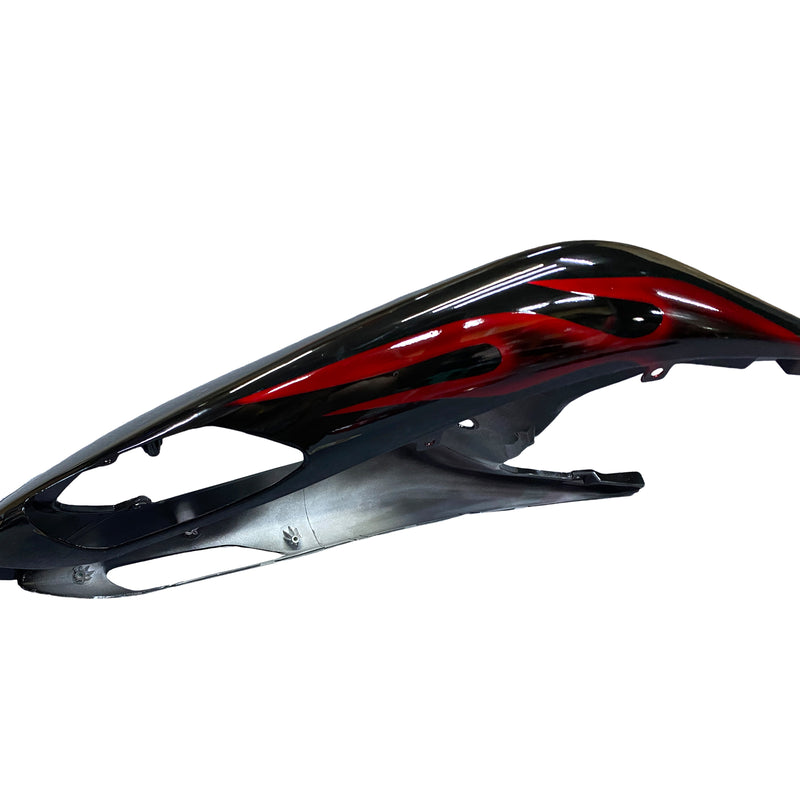 Red Flames plastinsprutningsskyddssats lämplig för Kawasaki ZX10R 2006 2007 Generic