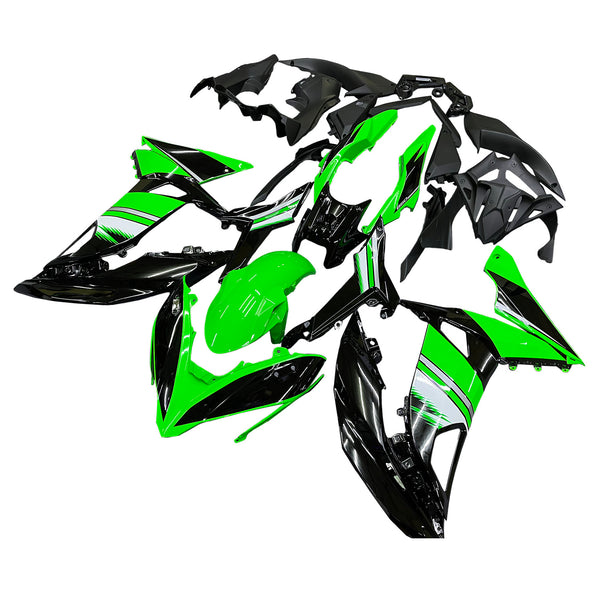 Formsprutad plastkåpa passar Kawasaki Ninja 650 EX650 2017-2019 Green Generic