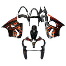 Amotopart Kawasaki ZX6R 636 2000–2002 ZZR600 2005–2008 Verkleidungsset Karosserie