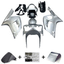 Fairings 2003-2004 Kawasaki ZX6R 636 Silver Ninja Racing Generic