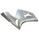 Fairings 2003-2004 Kawasaki ZX6R 636 Silver Ninja Racing Generic