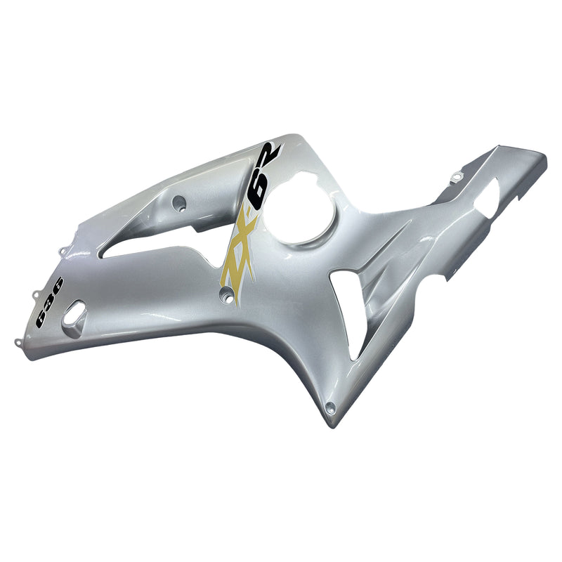 Verkleidungen 2003-2004 Kawasaki ZX6R 636 Silver Ninja Racing Generic