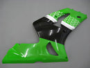 Fairings 2003-2004 Kawasaki ZX6R 636 Grön Svart