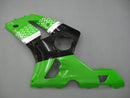 Fairings 2003-2004 Kawasaki ZX6R 636 Grön Svart