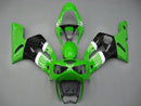Fairings 2003-2004 Kawasaki ZX6R 636 Grön Svart