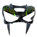 Verkleidungen 2003-2004 Kawasaki ZX6R 636 Black &amp; Green Flame Ninja Generic