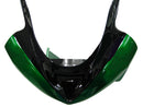 Fairings 2003-2004 Kawasaki ZX6R 636 Green Black Elf Racing Generic
