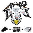 Fairings 2005-2006 Kawasaki ZX6R 636 Mustavalkoinen Keltainen Playboy Generic