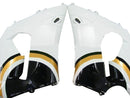 Fairings 2005-2006 Kawasaki ZX6R 636 Black White Lucky Strike Ninja Racing Generic