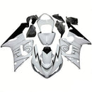 Verkleidungen 2005-2006 Kawasaki ZX6R 636 Weiß Schwarz Corona Generic