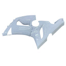 Verkleidungen 2005-2006 Kawasaki ZX6R 636 Weiß ZX6R Ninja Generic