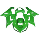 Fairings 2005-2006 Kawasaki ZX6R ZX636 Grøn Ninja Racing Generisk