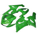 Fairings 2005-2006 Kawasaki ZX6R ZX636 Grøn Ninja Racing Generisk