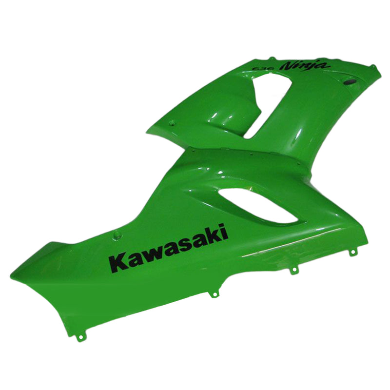 Verkleidungen 2005-2006 Kawasaki ZX6R ZX636 Green Ninja Racing Generic