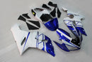 Fairings 2005-2006 Kawasaki ZX6R ZX636 Blå Vit FIAT Generic
