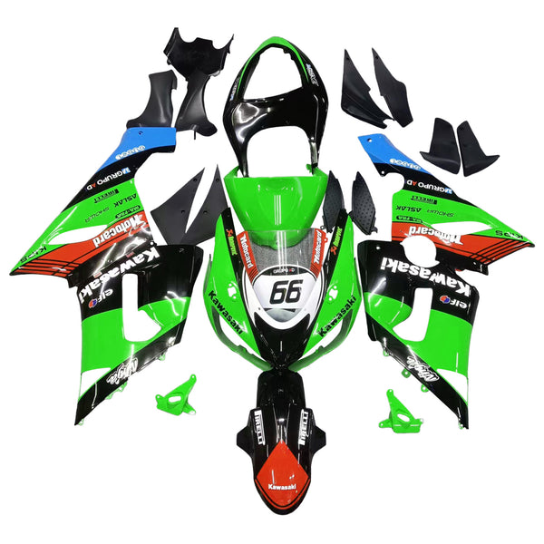 Kit de carenagem para Kawasaki ZX6R 636 2005-2006 Genérico