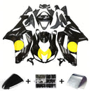 Fairings 2007-2008 Kawasaki ZX-R ZX636 Sort Gul Generisk