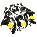 Fairings 2007-2008 Kawasaki ZX-R ZX636 Sort Gul Generisk