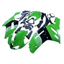 Carenados 2007-2008 Kawasaki ZX6R ZX636 Verde Negro ZX6R Racing Genérico