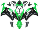 Verkleidungen 2007-2008 Kawasaki ZX6R ZX636 Grün Schwarz Ninja ZX6R Racing Generic