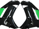 Verkleidungen 2007-2008 Kawasaki ZX6R ZX636 Grün Schwarz Ninja ZX6R Racing Generic