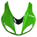 Fairings 2007-2008 Kawasaki ZX6R ZX636 Grön Svart Silver Ninja ZX6R Generic