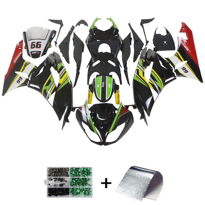 Kit de carenagem para Kawasaki ZX6R 636 2009-2012 Genérico